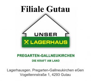 Lagerhausgen. Pregarten-Gallneukirchen eGen Vogeltennstraße 1, 4293 Gutau